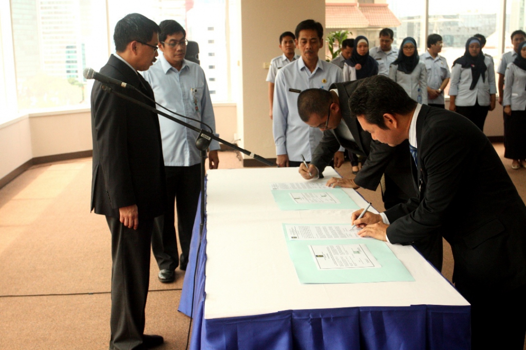 pelantikan pejabat eselon iii ditjen ahu Direktorat