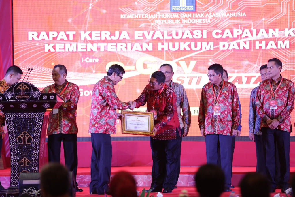 Rapat Kerja Evaluasi Capaian Kinerja Kemenkumham Dalam Mewujudkan Dan ...